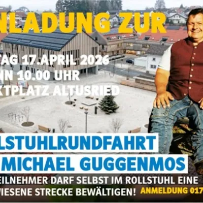 Rollstuhlrundfahrt in Altusried