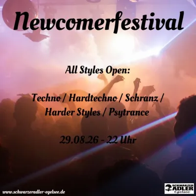 Newcomerfestival im Schwarzen Adler Egelsee