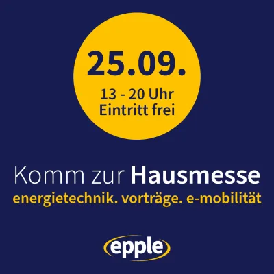 Epple GmbH Energietechnik-Hausmesse in Wald