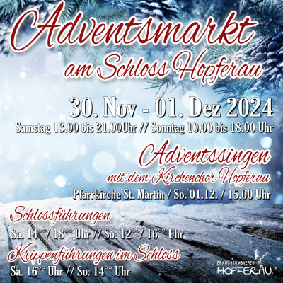 Adventsmarkt am Schloss Hopferau