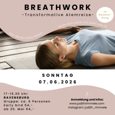 Breathwork im Yogaraum Ravensburg