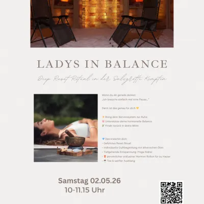 Ladies in Balance in der Salzgrotte Kempten