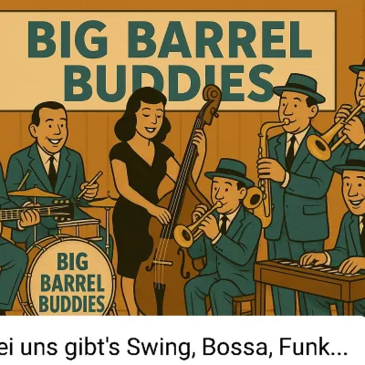 Big Barrel Buddies im Biergarten Kult-UriG