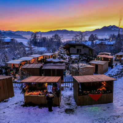 Christkindlesmarkt im Bier.Genuss.Dorf Rettenberg