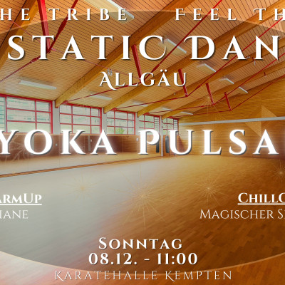 Ecstatic Dance Allgäu – HEYOKA PULSARIS in der Karatehalle Kempten