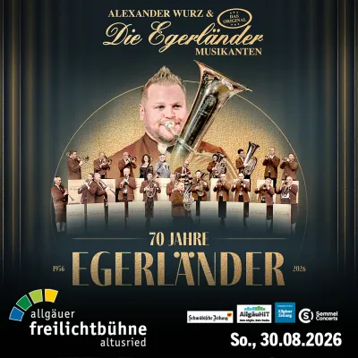 Egerländer Musikanten auf der Freilichtbühne Altusried