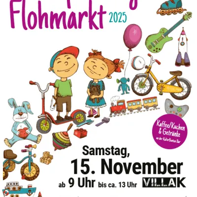 Spielzeug-Flohmarkt in der Villa K in Durach