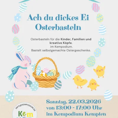 Osterbasteln im Kempodium Kempten