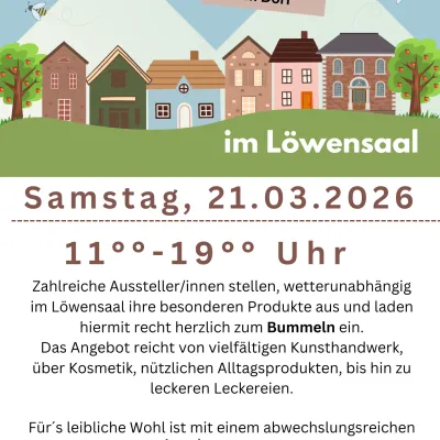 Legauer Frühlingsmarkt im Löwensaal