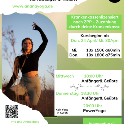 Hatha Yoga im Kempodium in Kempten