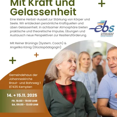 Herbst-Power - Mit Kraft und Gelassenheit in Kempten