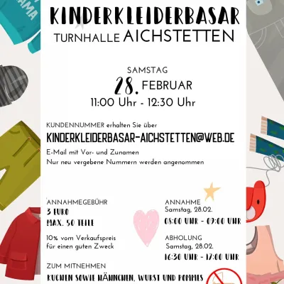 Baby- und Kinderkleiderbasar in Aichstetten