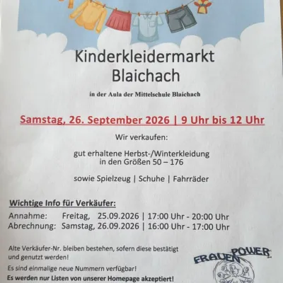 Kinderkleidermarkt Blaichach