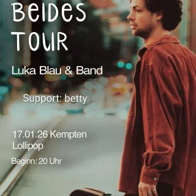 Lukas Blau & Band mit Support betty