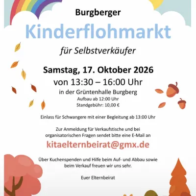 Kinderflohmarkt in der Grüntenhalle Burgberg