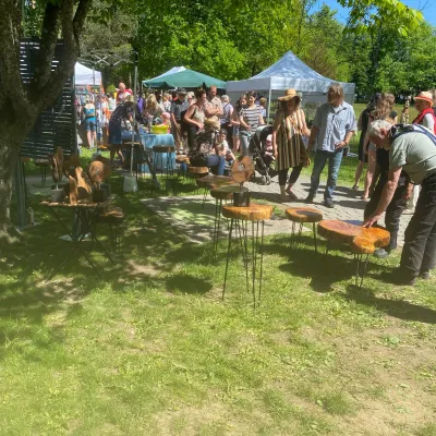 Kunsthandwerkermarkt im Schlosspark Kißlegg