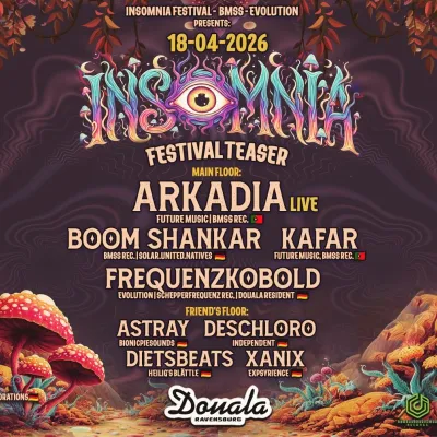 Insomnia Festival Teaser im Douala Ravensburg