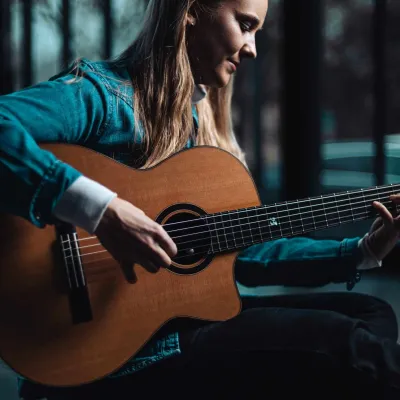 Julie Malía im Musikhaus Rimmel Kempten