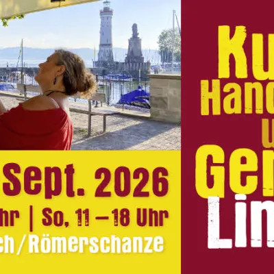 Kunsthandwerk und Genuss Markt am Lindauer Hafen