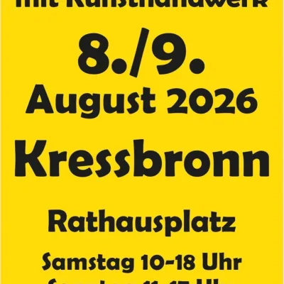 Töpfermarkt mit Kunsthandwerk in Kressbronn