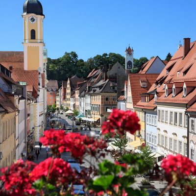 Wochenmarkt in Kaufbeuren