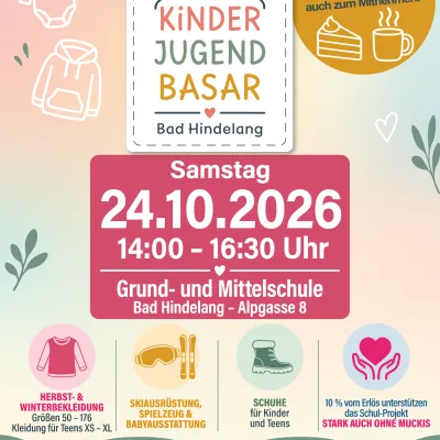 Kinder- und Jugendbasar in Bad Hindelang