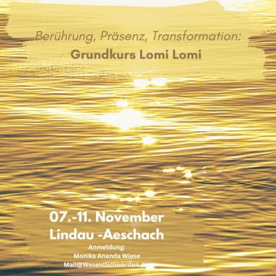 Intensiv-Grundkurs für Lomi Lomi in Lindau