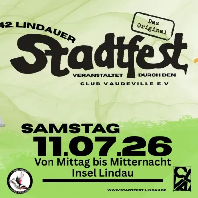 Lindauer Stadtfest auf der Insel Lindau