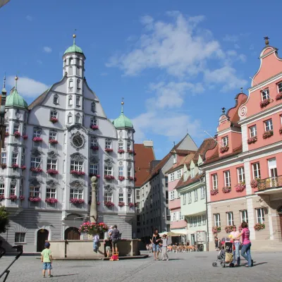 Wochenmarkt in Memmingen