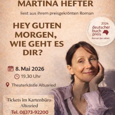 Martina Hefter im Theaterkästle Altusried