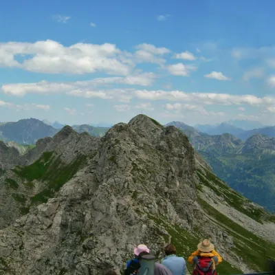 400-Gipfel-Brunch auf dem Nebelhorn