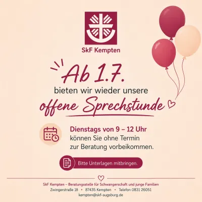 Offene Schwangerenberatung in Kempten