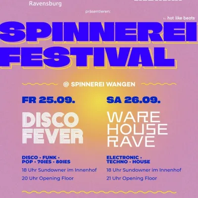 DiscoFever in der Spinnerei Wangen