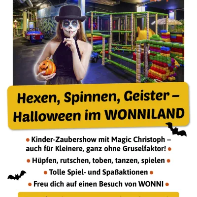 Halloween Party im WONNILAND Sonthofen