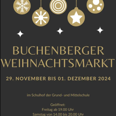 Buchenberger Weihnachtsmarkt im Schulhof