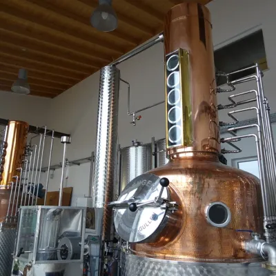 Führung durch die Allgäu-Brennerei in Nesselwang