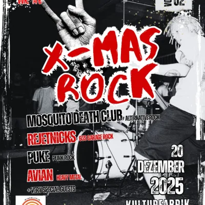 X-MAS Rock in der Kulturfabrik Mindelheim