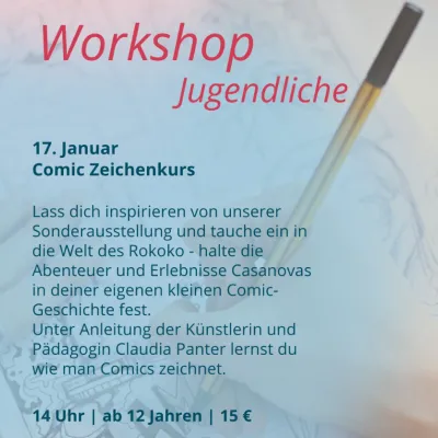 Comic Zeichnen Workshop in Bad Waldsee