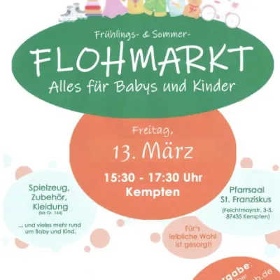 Flohmarkt für Kinder in Kempten