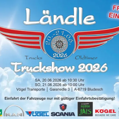 Truckshow bei Vögel Transporte in Bludesch