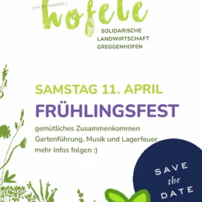Frühlingsfest in Greggenhofen