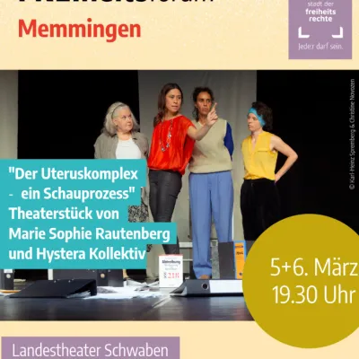 Der Uteruskomplex im Landestheater Schwaben Memmingen