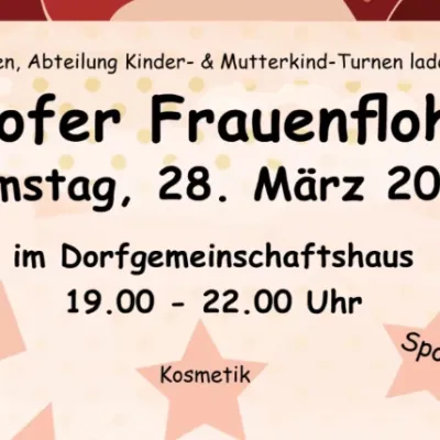 Frauenflohmarkt in Ellhofen