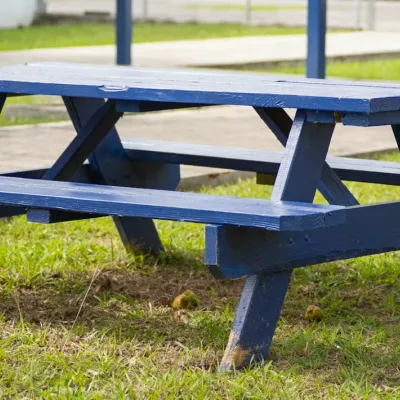 Picknickbank bauen im Kempodium