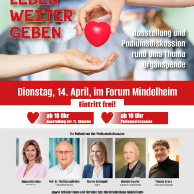 Leben weiter geben im Forum Mindelheim