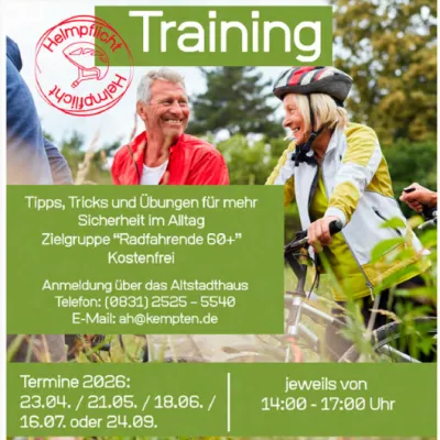 Pedelec-Training am Verkehrsübungsplatz Kempten