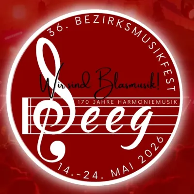 Bezirksmusikfest in Seeg