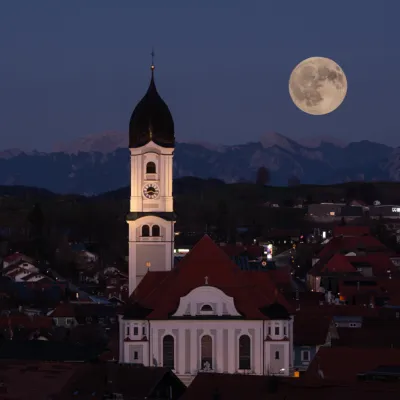 Vollmondwanderung - Nesselwang erkunden im Mondschein