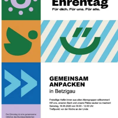 Gemeinsam anpacken am Ehrentag in Betzigau