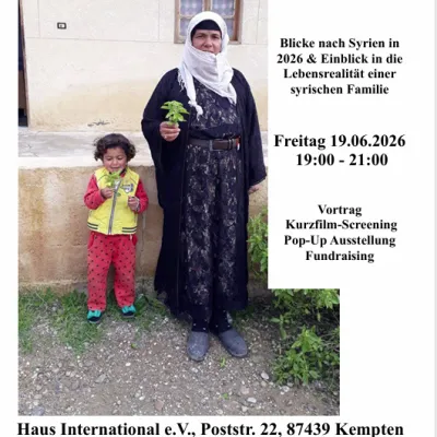 Quo vadis Syrien? Haus International Kempten